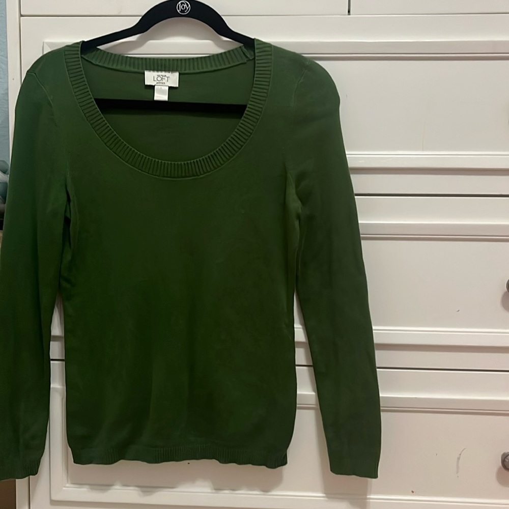 Green sweater